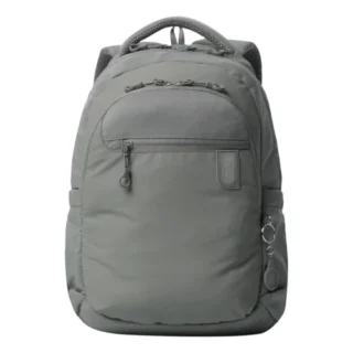 Morral universitario porta PC gris