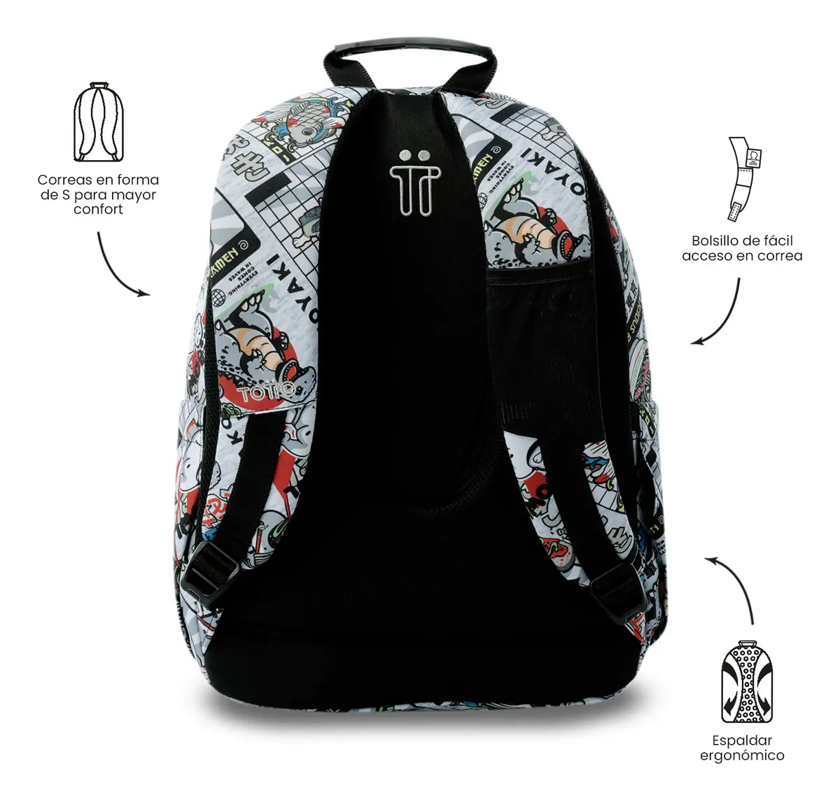 Morral Totto Acuarela 20 Lt - Imagen 2