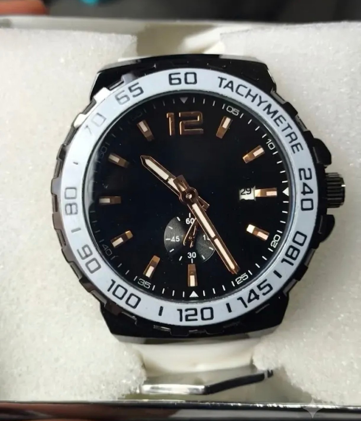 Reloj Analógico Tipo Carrera