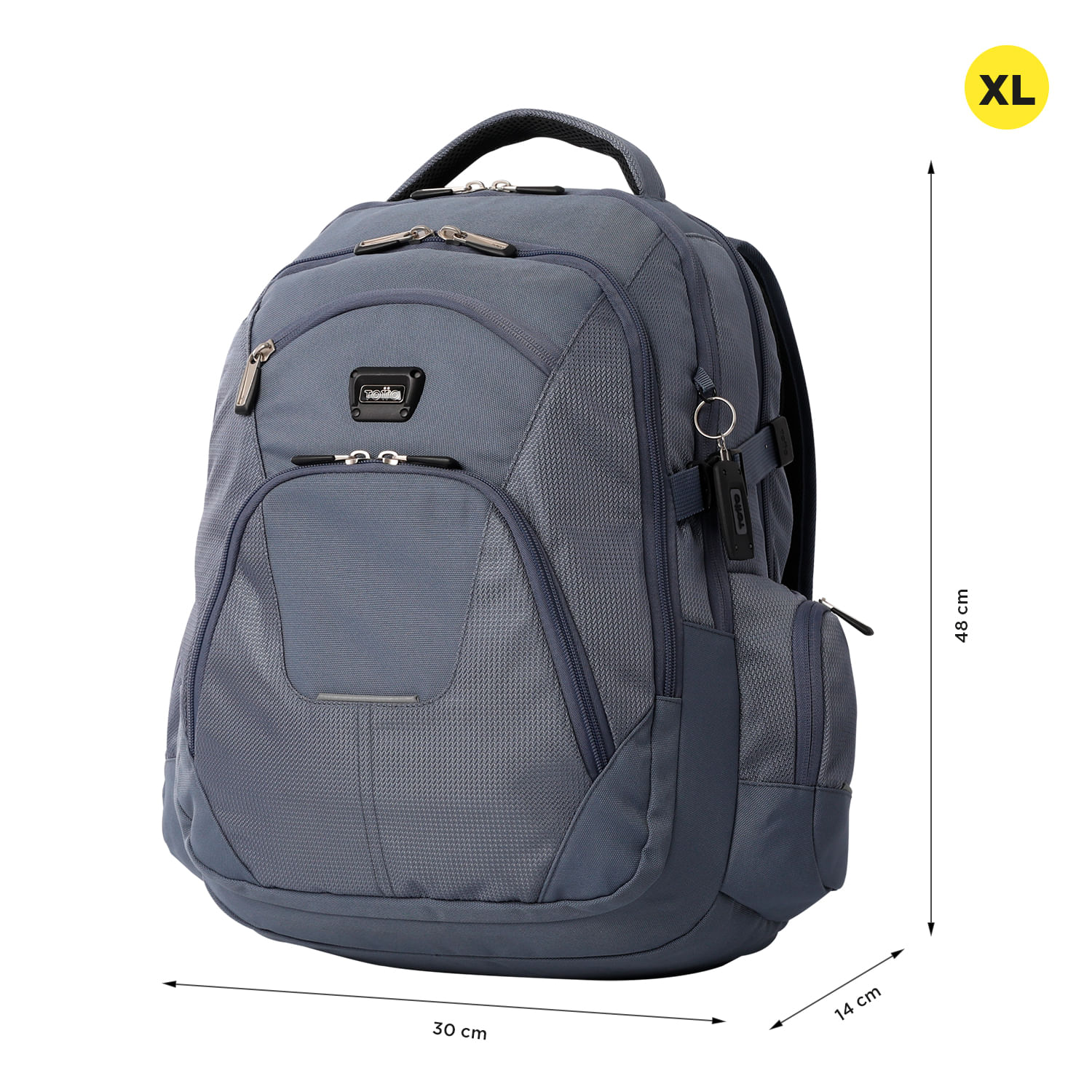 Morral Totto Polixan 2.0 Táctico Porta PC 15.4" - Imagen 6