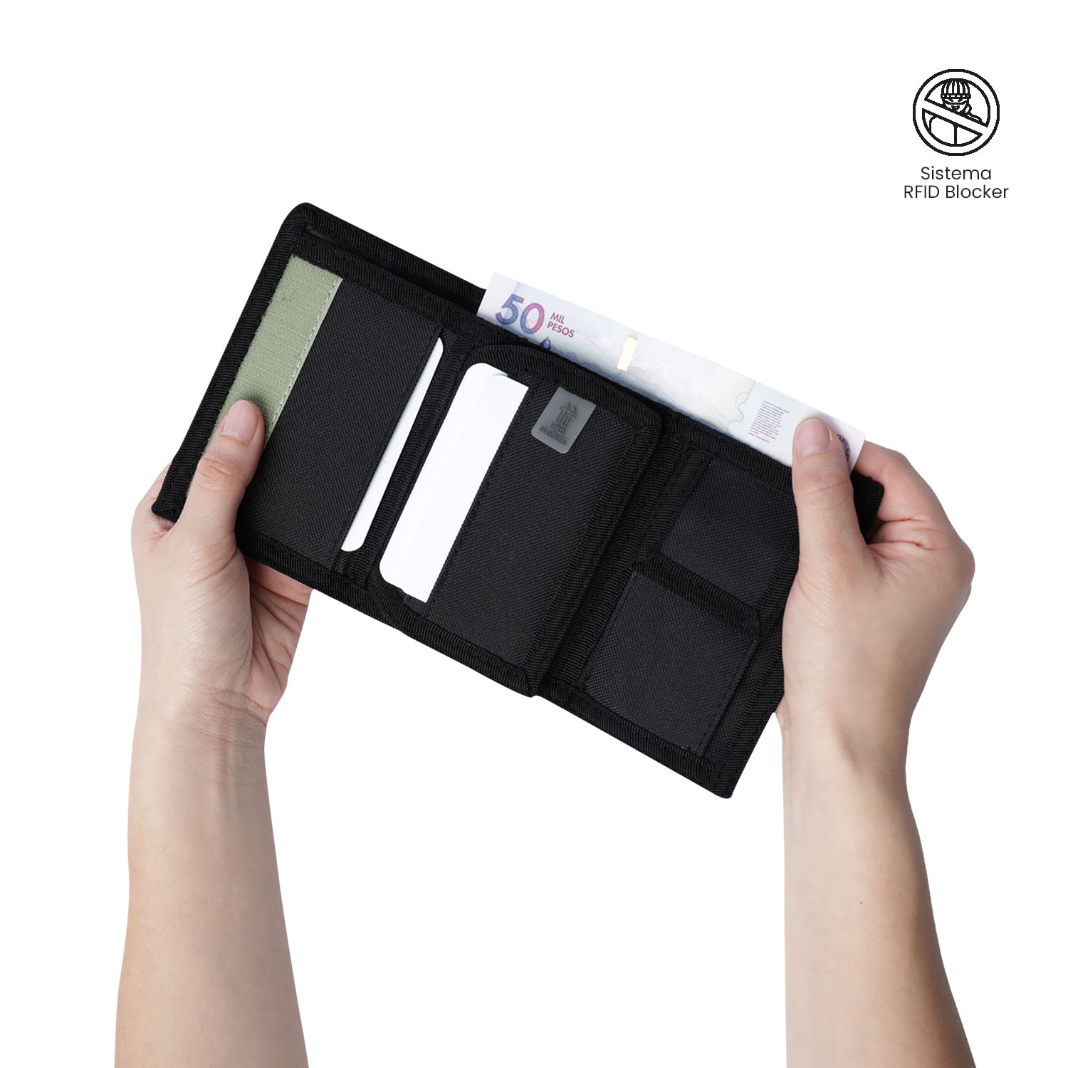 Billetera Totto Riva Mee con RFID Locker - Imagen 3