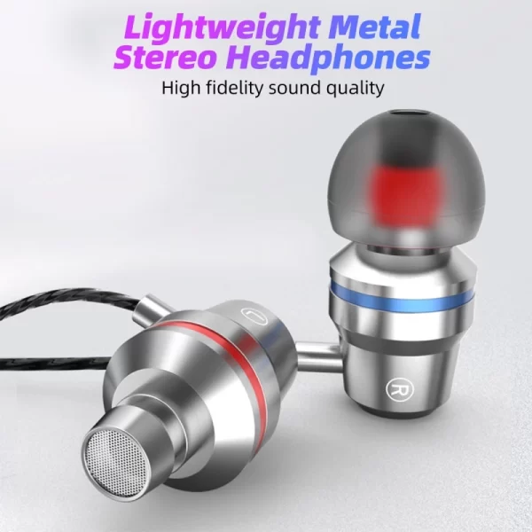 Auriculares HdoorLink Type-C Metal Serious Bass - Imagen 10