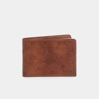 Billetera Vélez Hibiscus 2.0 De Cuero