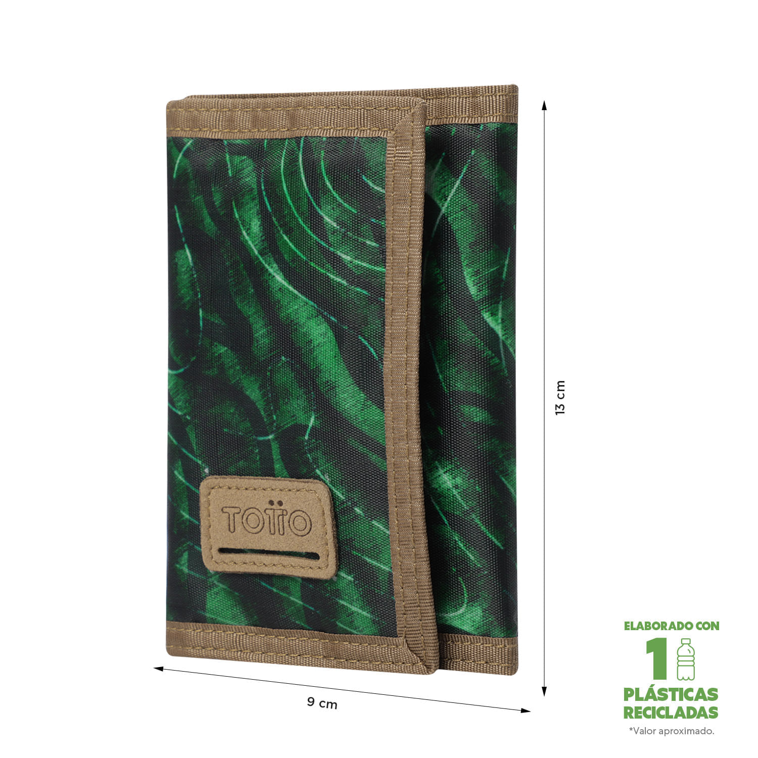 Billetera Tojal con RFID Blocker Gris