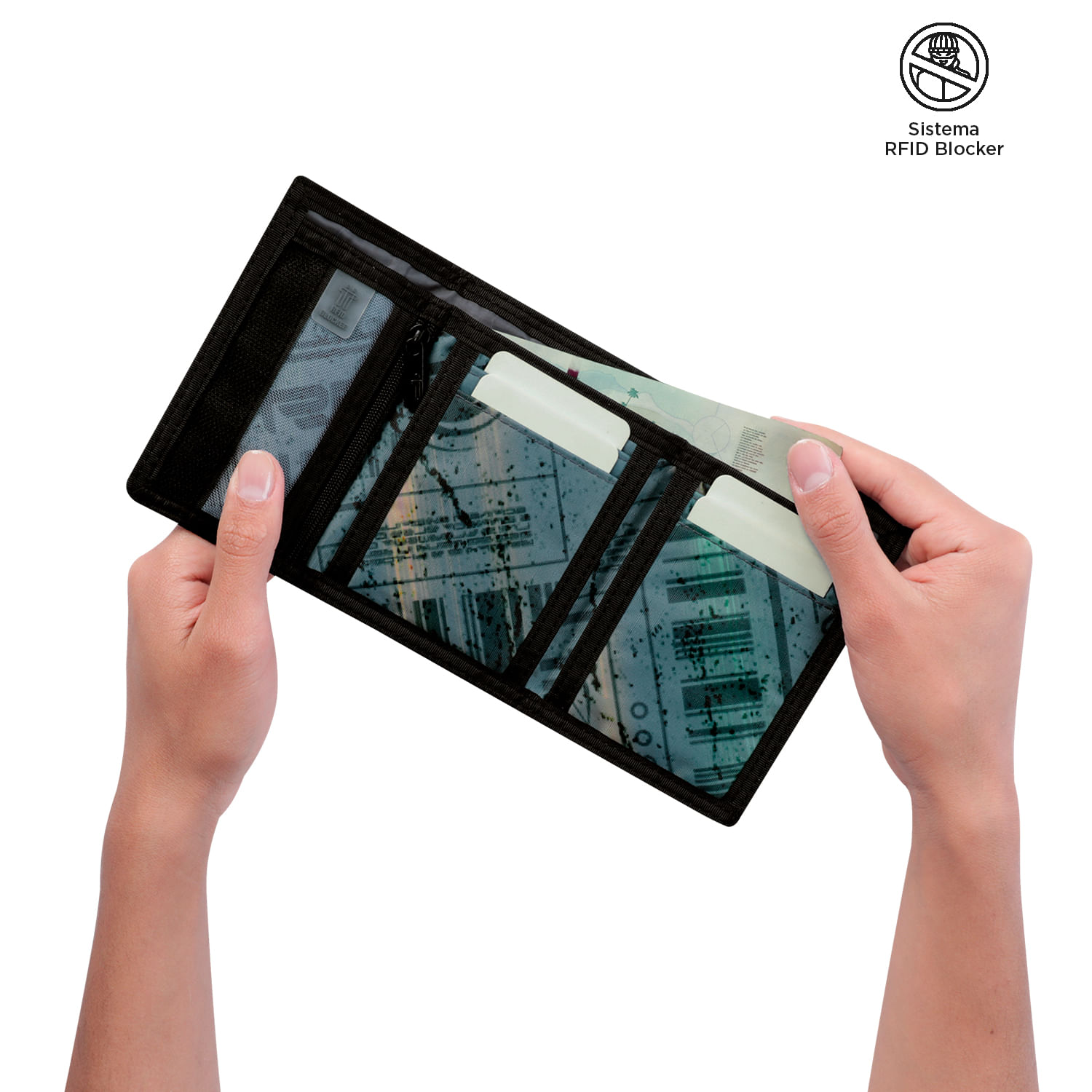 Billetera Totto Tojal con RFID Mediana - Imagen 3